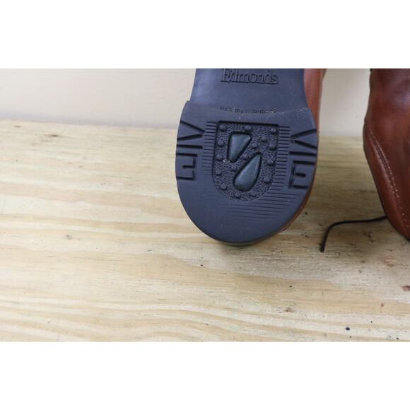 Allen Edmonds Shoes Mens 8 EEE Brown Leather Wilbert Oxfords Derby USA - Picture 10 of 11